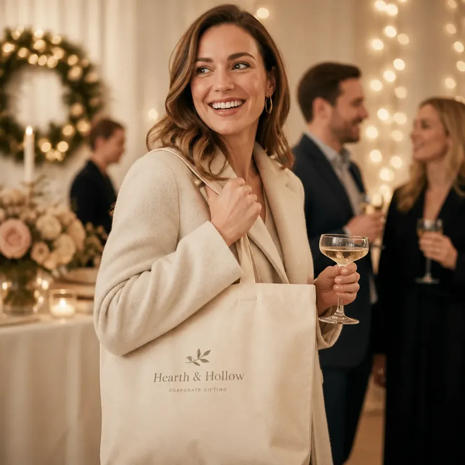 Branded Canvas Tote Bag